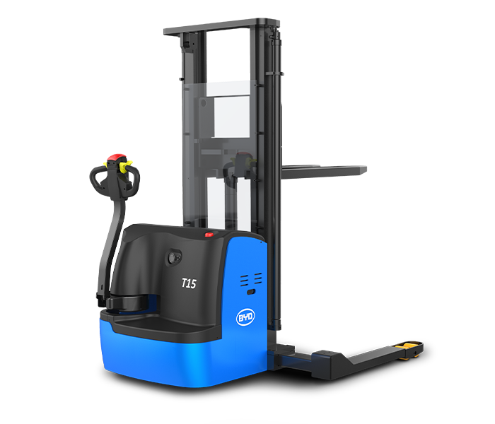 比亞迪叉車(chē)CTD15JW_1.5T寬支腿步行式托盤(pán)堆垛車(chē)參數配置價(jià)格報價(jià)
