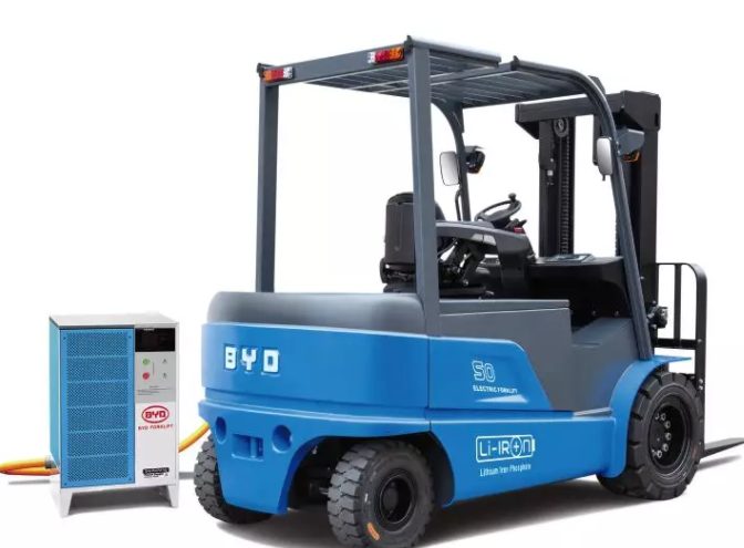 真硬核！比亞迪叉車(chē)閃耀LogiMAT 2019
