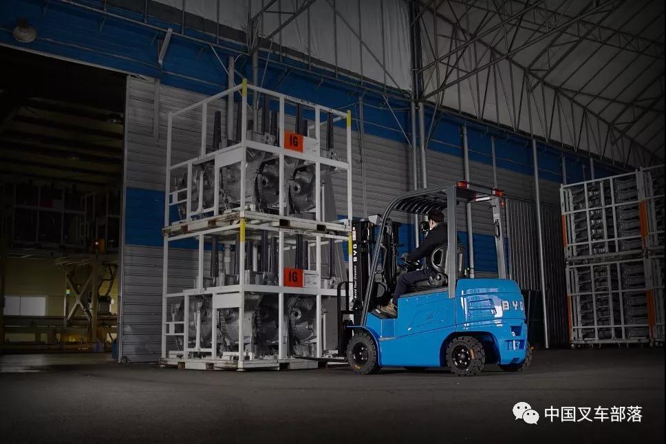 歐洲機構對比亞迪5噸鋰電叉車(chē)的測評