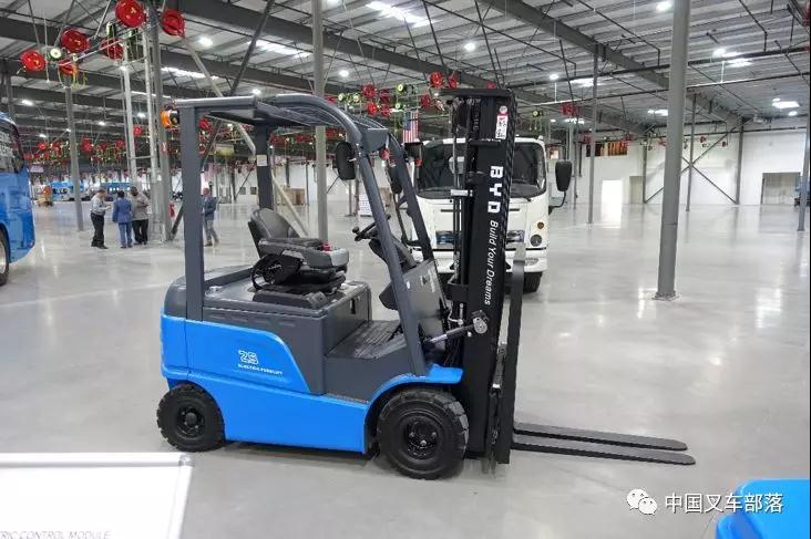 （快訊）比亞迪在美國建立新的鋰動(dòng)力叉車(chē)工廠(chǎng)