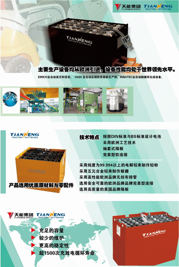 濰坊叉車(chē)電瓶,天能叉車(chē)電瓶?jì)r(jià)格,蓄電池報價(jià)